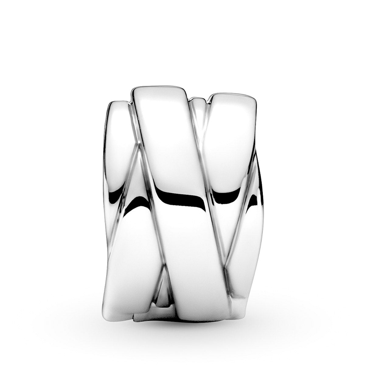 Pandora Polished Ribbons Clip Charm