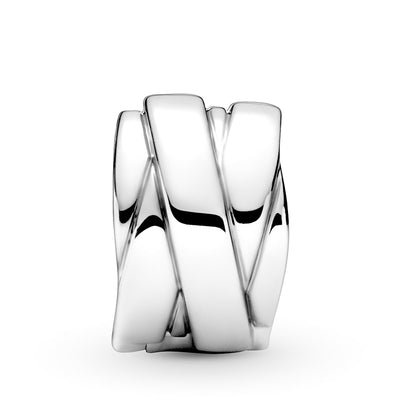 Pandora Polished Ribbons Clip Charm