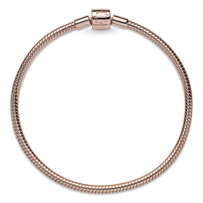 Pandora Moments Barrel Clasp Snake Chain Bracelet