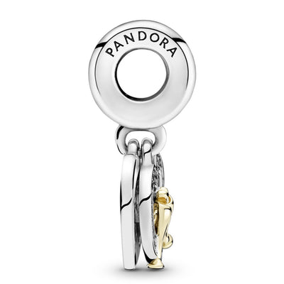 Pandora Two-tone Happy Anniversary Dangle Charm