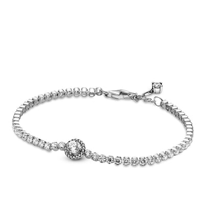 Pandora Sparkling Halo Tennis Bracelet