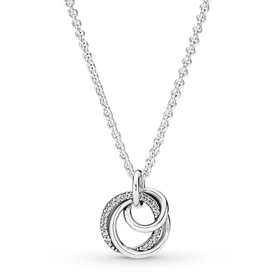 Pandora Family Always Encircled Pendant Necklace