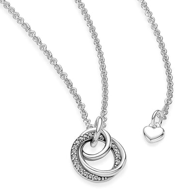 Pandora Family Always Encircled Pendant Necklace
