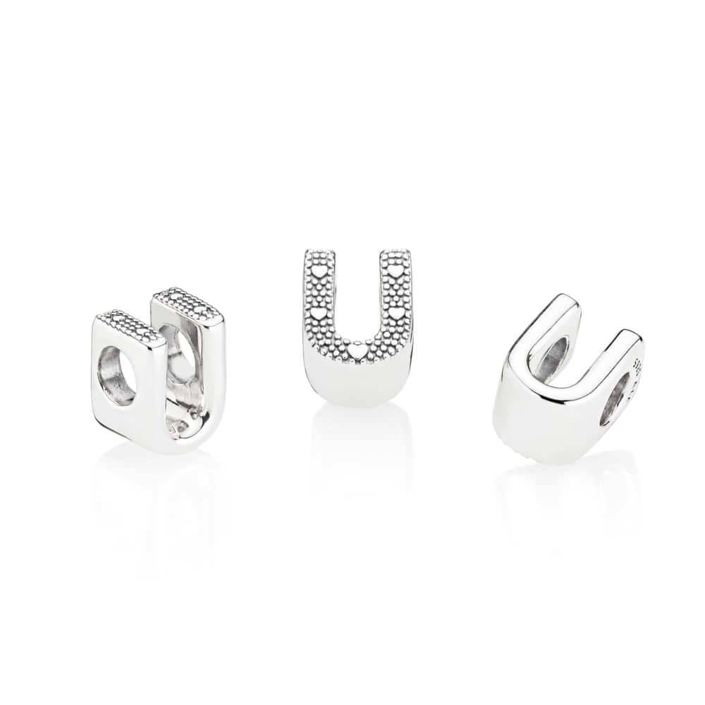 Pandora Letter U Charm