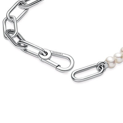 Pandora ME - Freshwater Cultured Pear Link Chain Bracelet