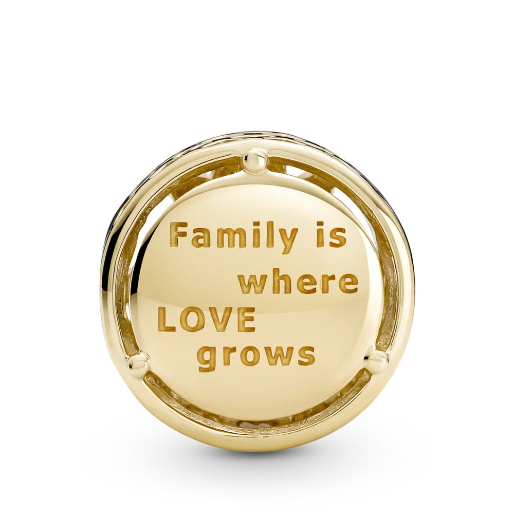 Pandora 14k Gold Family Roots Charm