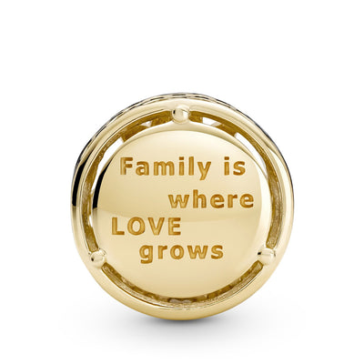 Pandora 14k Gold Family Roots Charm