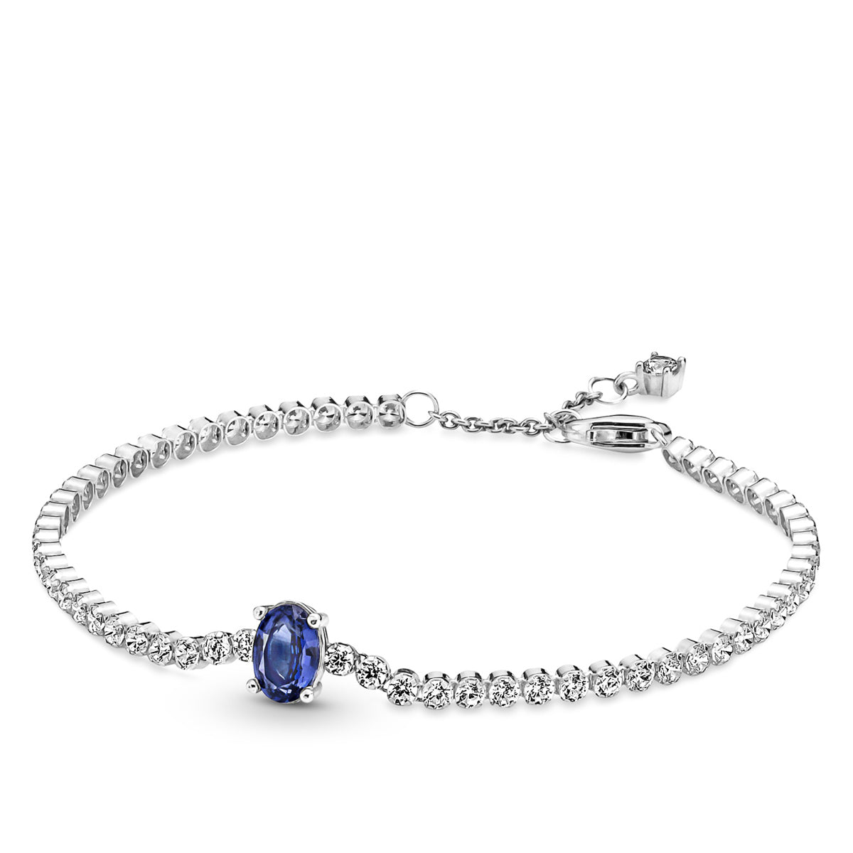 Pandora Sparkling Blue Pavé Tennis Bracelet