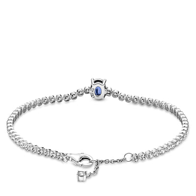 Pandora Sparkling Blue Pavé Tennis Bracelet