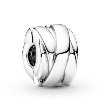 Pandora Polished Ribbons Clip Charm