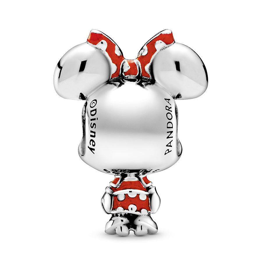 Pandora Disney Minnie Mouse Dotted Dress & Bow Charm