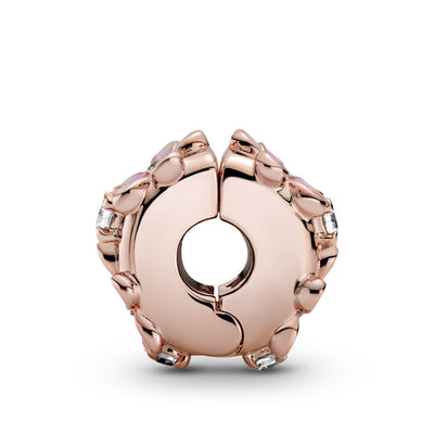 Pandora Pink Daisy Spacer Clip Charm