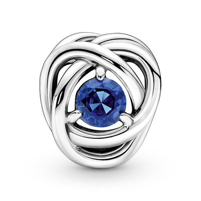 Pandora September - Blue Eternity Circle Charm