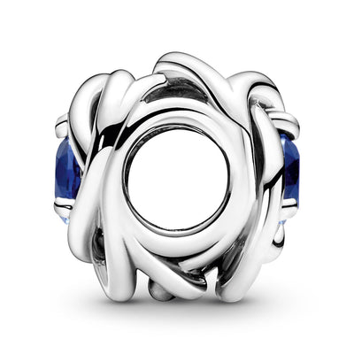 Pandora September - Blue Eternity Circle Charm
