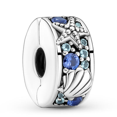 Pandora Tropical Starfish & Shell Clip Charm