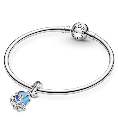 Pandora Cute Octopus Murano Dangle Charm