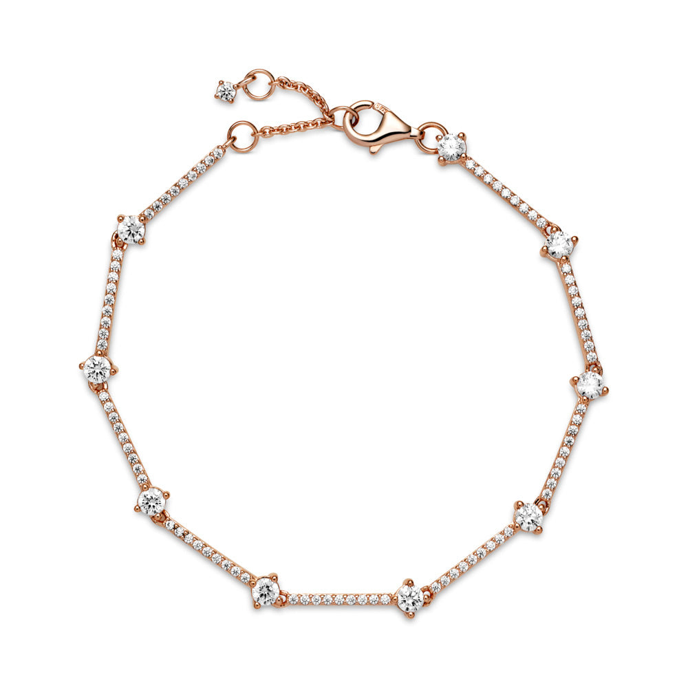 Pandora Sparkling Pavé Bar Bracelet