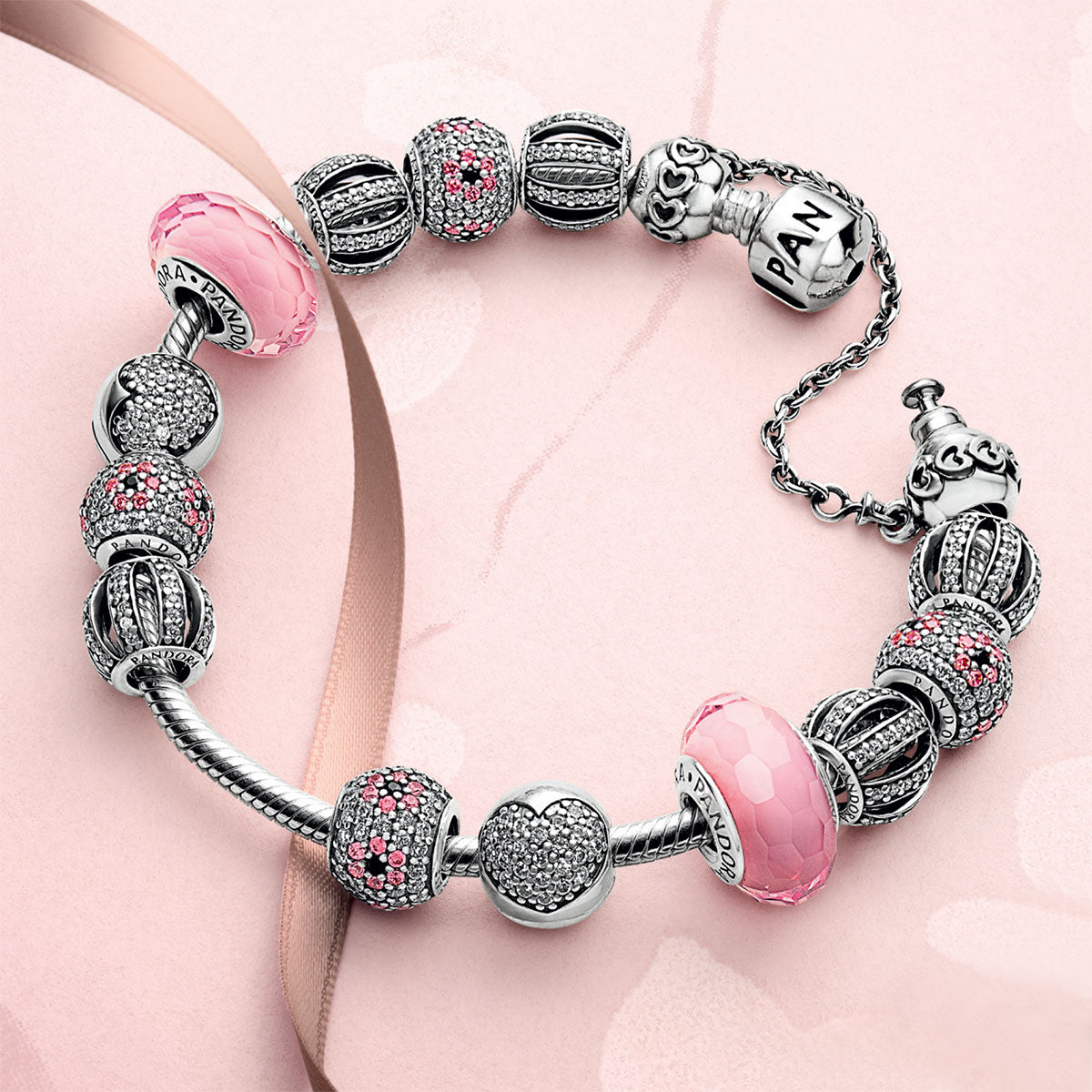 Pandora Love Connection Safety Chain