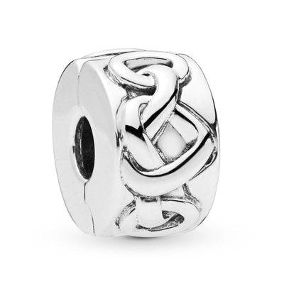 Pandora Knotted Heart Clip