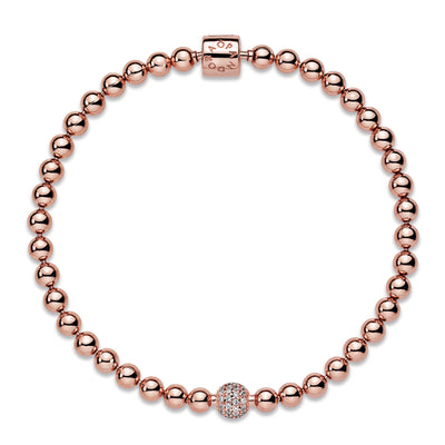 Pandora Beads & Pavé Bracelet