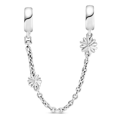 Pandora Daisy Flower Safety Chain Charm