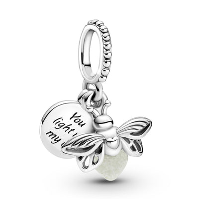 Pandora Glow-in-the-dark Firefly (Lightning Bug) Dangle Charm