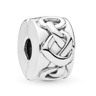 Pandora Knotted Heart Clip