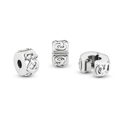 Pandora Knotted Heart Clip