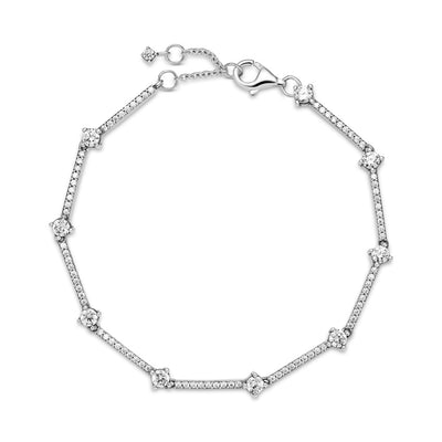 Pandora Sparkling Pavé Bar Bracelet