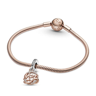 Pandora Mom CZ Dangle Charm