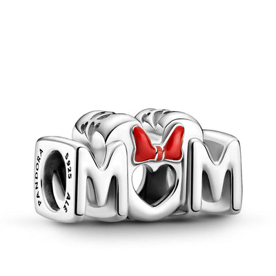 Pandora Disney Minnie Mouse Mom & Bow Charm