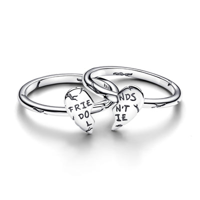 "Friends Don't Lie" Stranger Things Jewelry Set