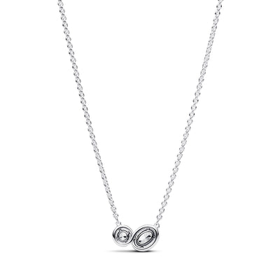 Pandora Embracing Halo Necklace