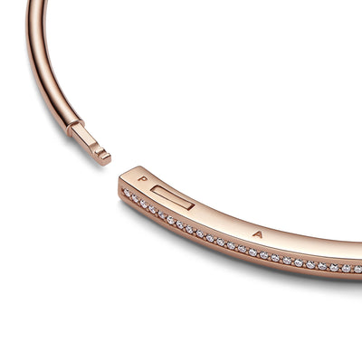 Pandora Signature I-D Pavé Bangle