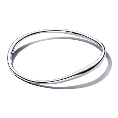Pandora Organically Shaped Bangle