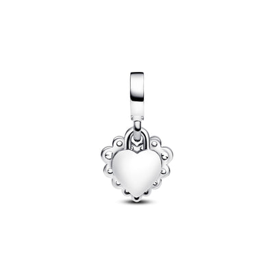 Pandora Sparkling Heart Double Dangle Charm