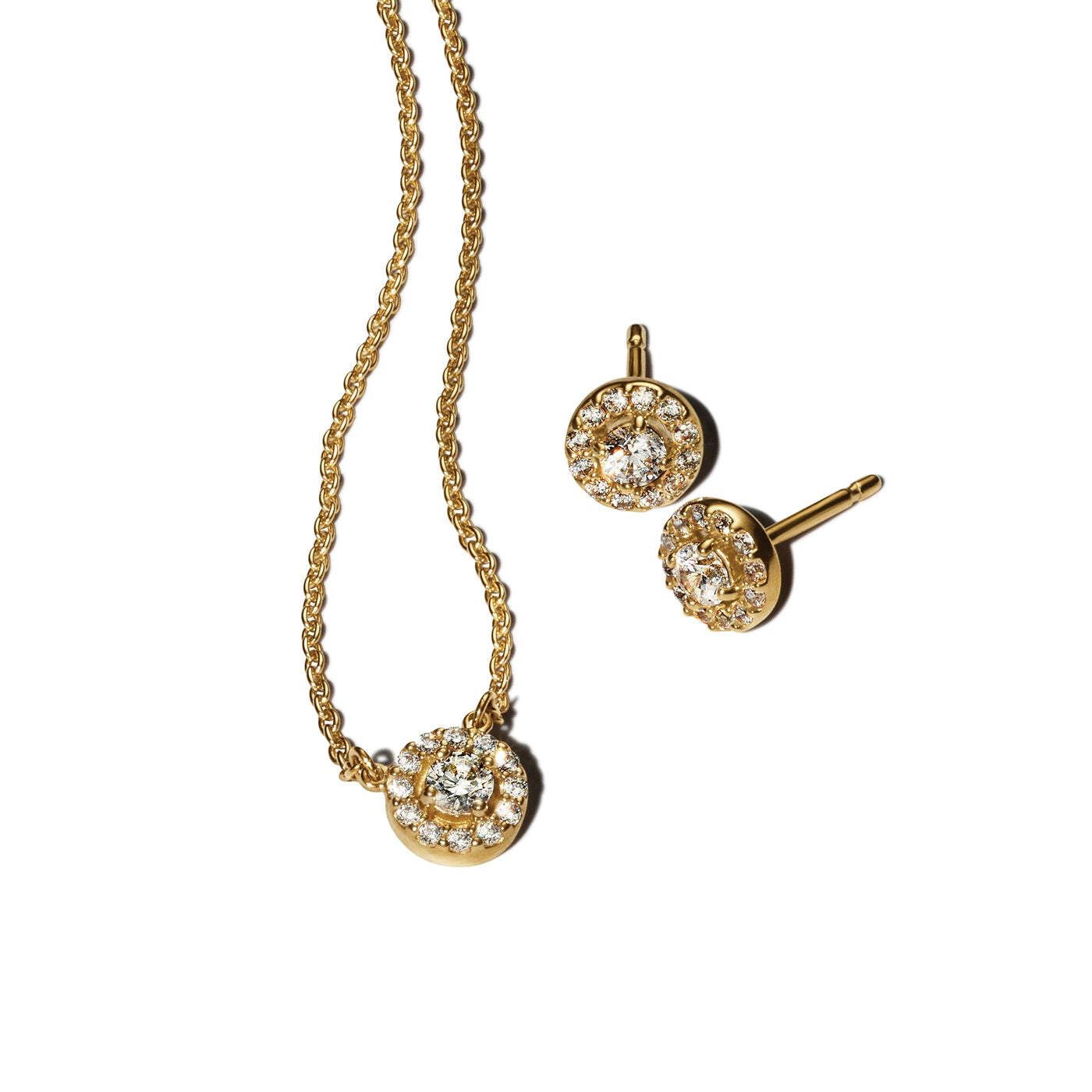 Pandora Sparkling Halo Jewelry Gift Set