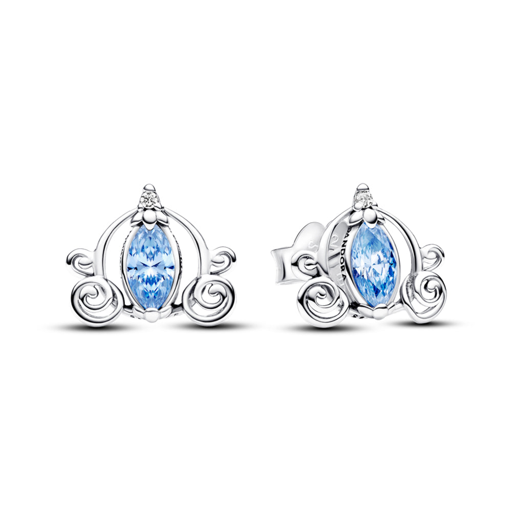 Disney Cinderella's Carriage Stud Earrings