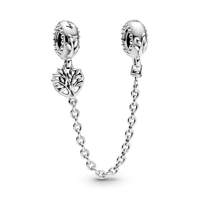 Pandora Heart Family Tree Safety Chain Charm