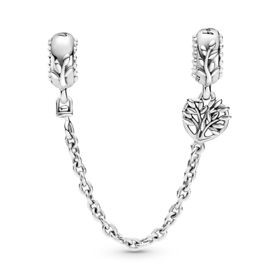 Pandora Heart Family Tree Safety Chain Charm